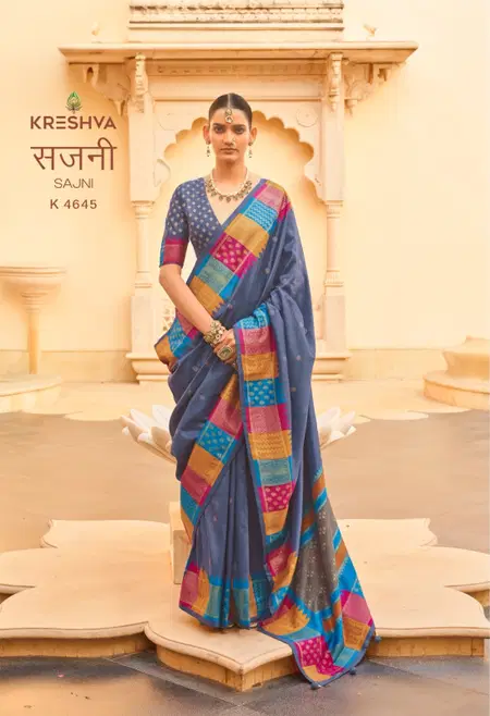Sajni Silk By Kreshva Silk Patola Occasion Wear Saree Wholesale In India
